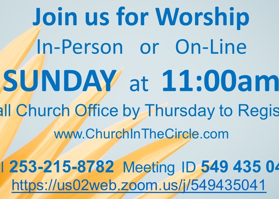 Worship In Person