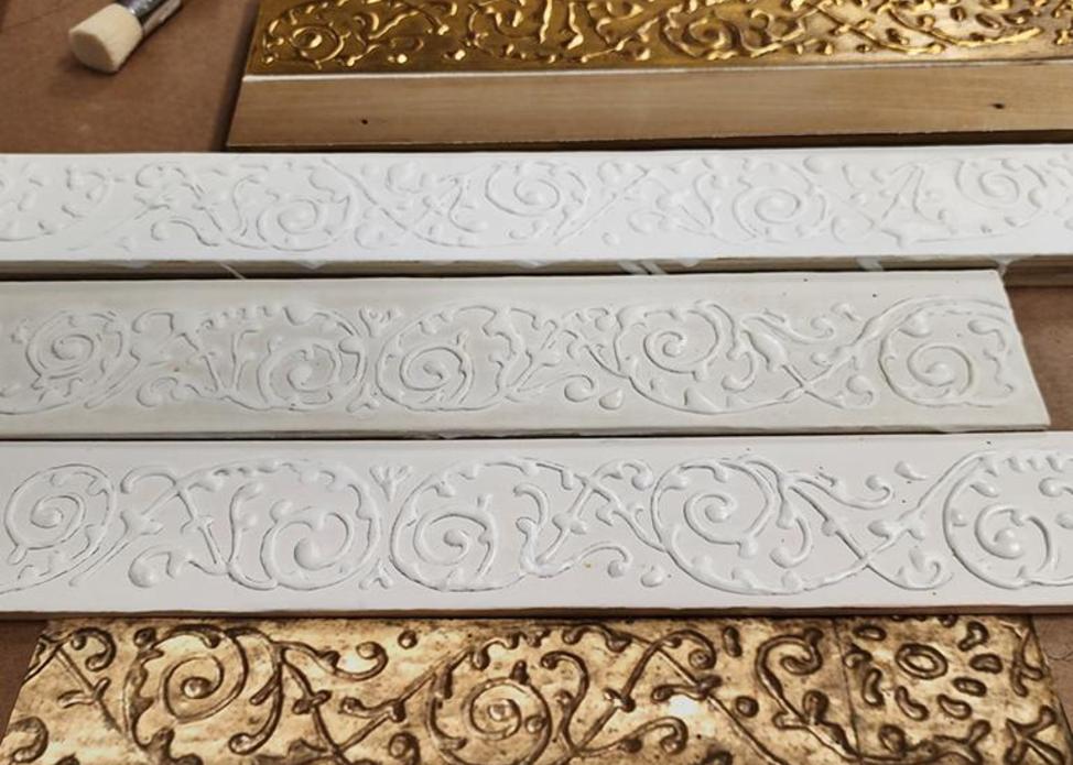 Creating a Period-Style Frame for a Cassone Panel