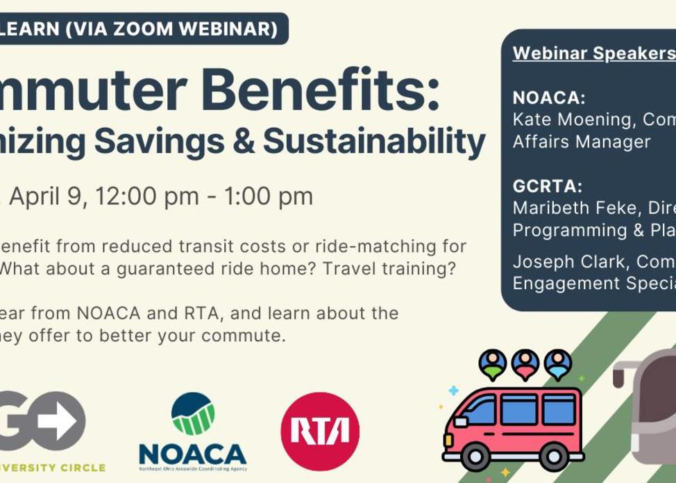 uGO Lunch & Learn Webinar: Commuter Benefits