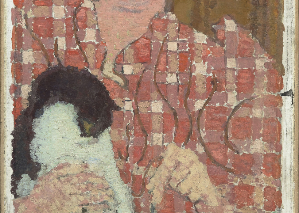 The Checkered Blouse (Madame Claude Terrasse at Age 20), 1892. Pierre Bonnard (French, 1867