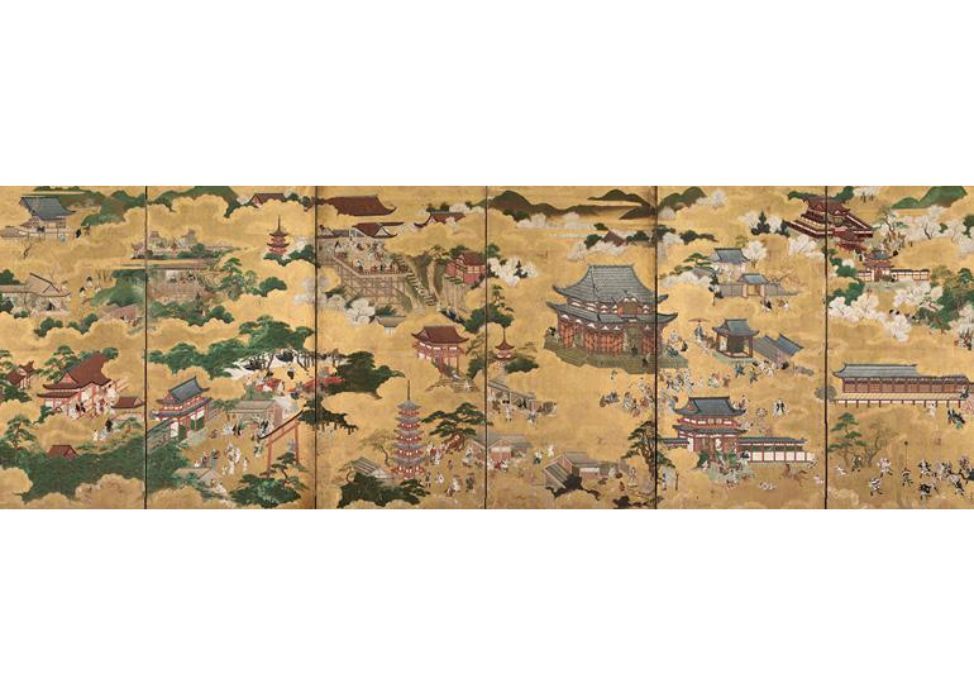 Conserving Japanese Folding Screens: Views of Kyoto