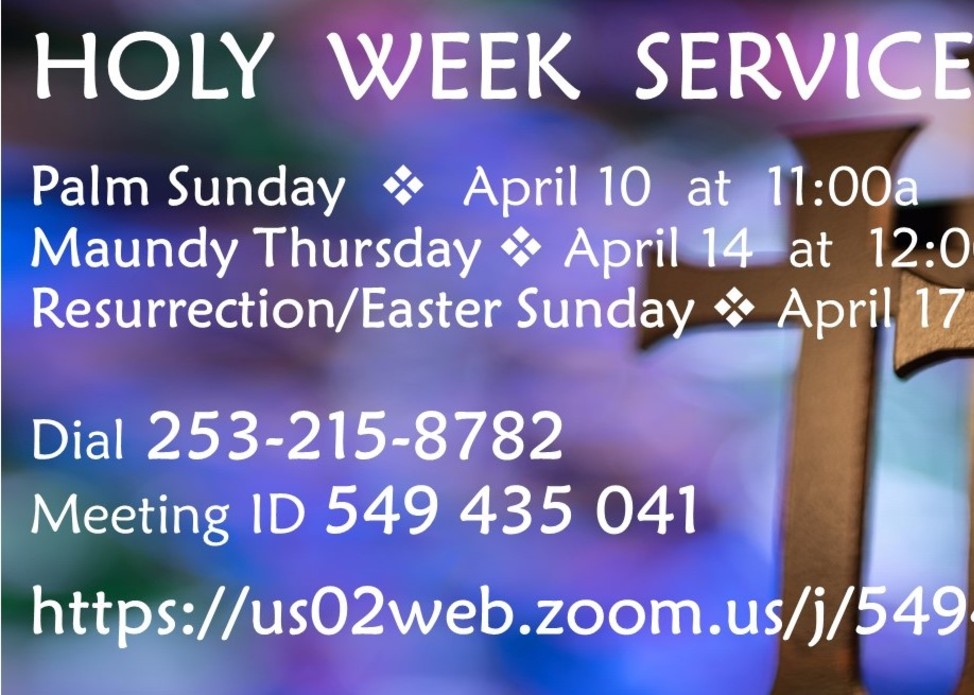 Holy Week Services