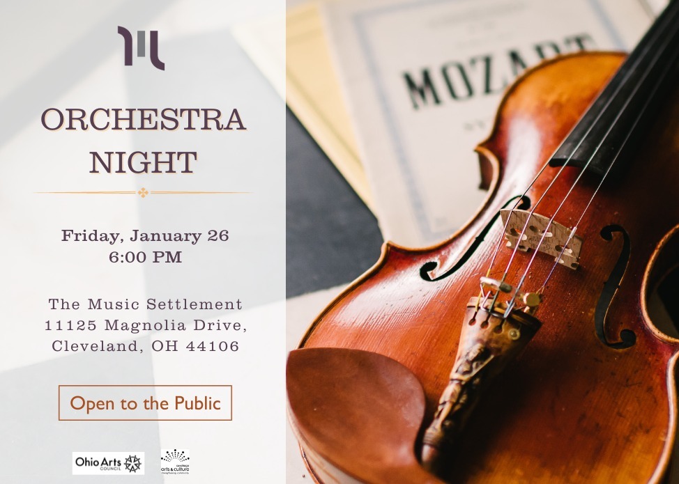 Orchestra Night at The Music Settlement