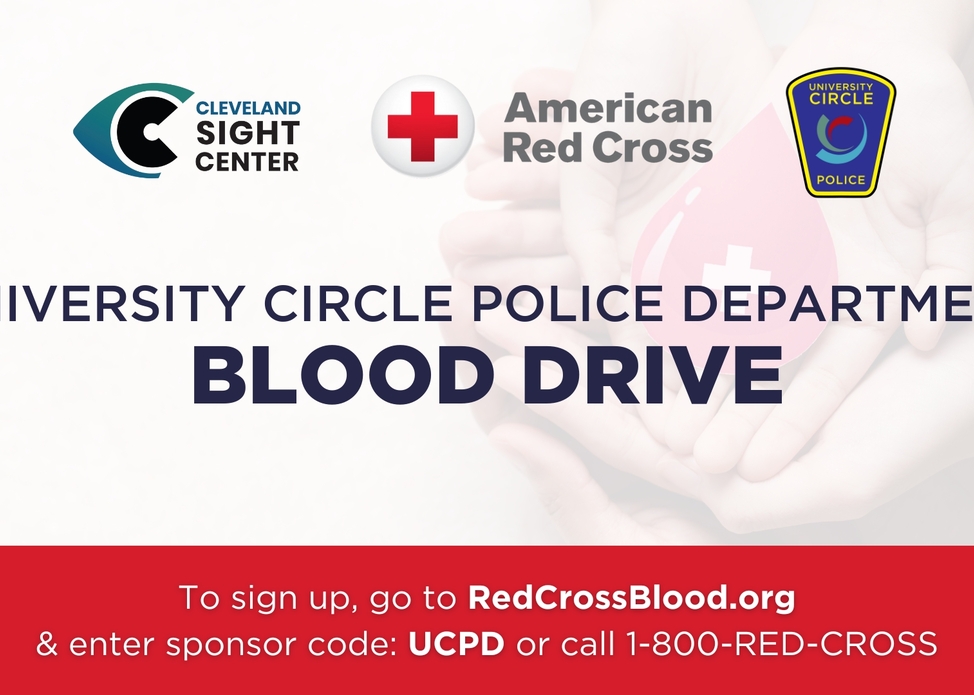 University Circle Police Department Blood Drive