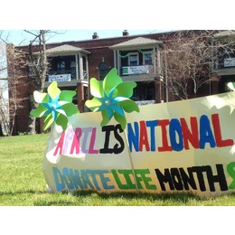 Transplant House of Cleveland Donate Life Blue & Green Day Celebration