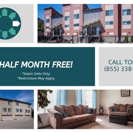 Half One Month’s Rent Free