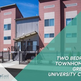 Two-Bedroom Townhomes in Greater University Circle