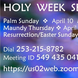 Holy Week Services