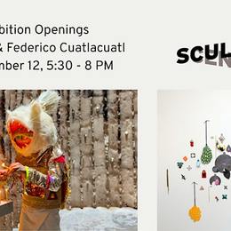 Dual Exhibition Openings for Zahra Almajidi and Federico Cuatlacuatl