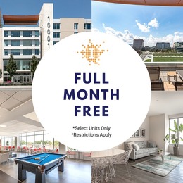 One Full Month's Rent Free