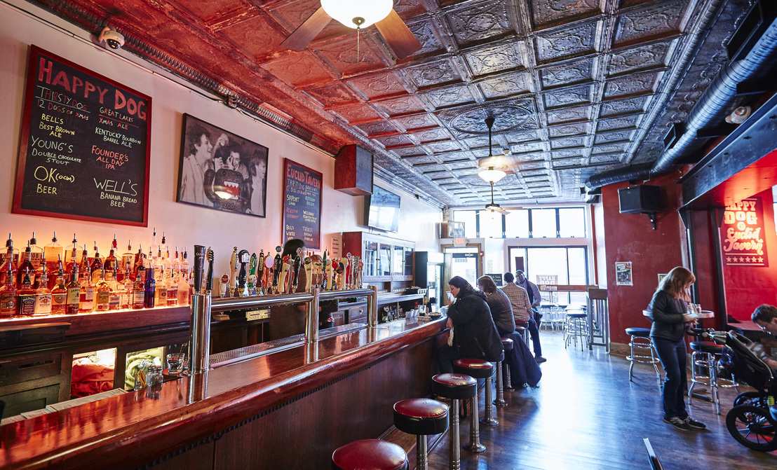 One of Cleveland’s oldest and most historic bars, the Euclid Tavern was renovated and reopened as the Happy Dog at the Euclid Tavern.